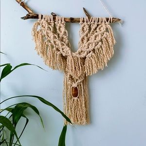 Handmade macrame wall hanging
